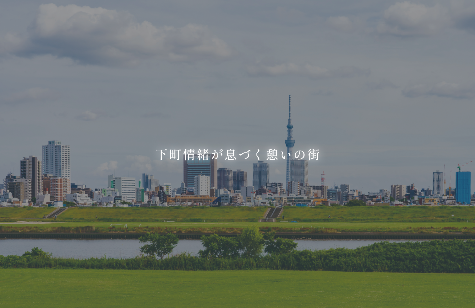 下町情緒が息づく憩いの街