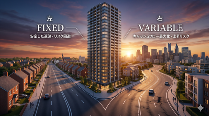 金利上昇局面の不動産投資、正解は「固定」か「変動」か。資産形成で勝つための金利戦略
